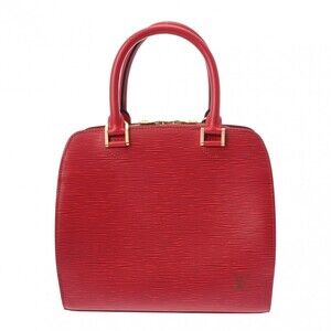 Louis Vuitton Epi Pont Neuf Red Leather Handbag